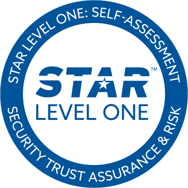 CSA STAR Level 1 Certification Badge